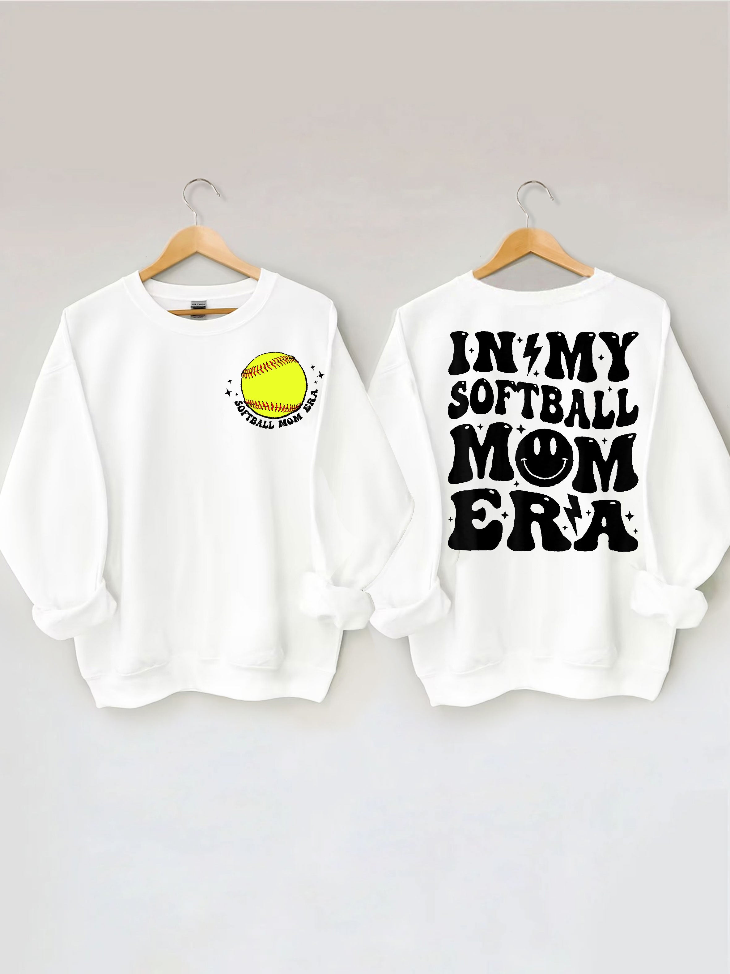 In My Softball Mom Era Sweatshirt