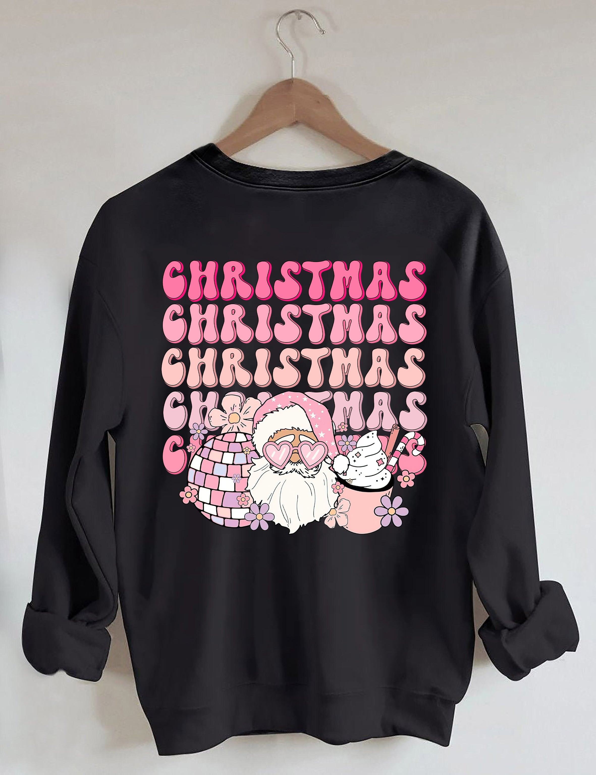 Disco Santa Claus Sweatshirt