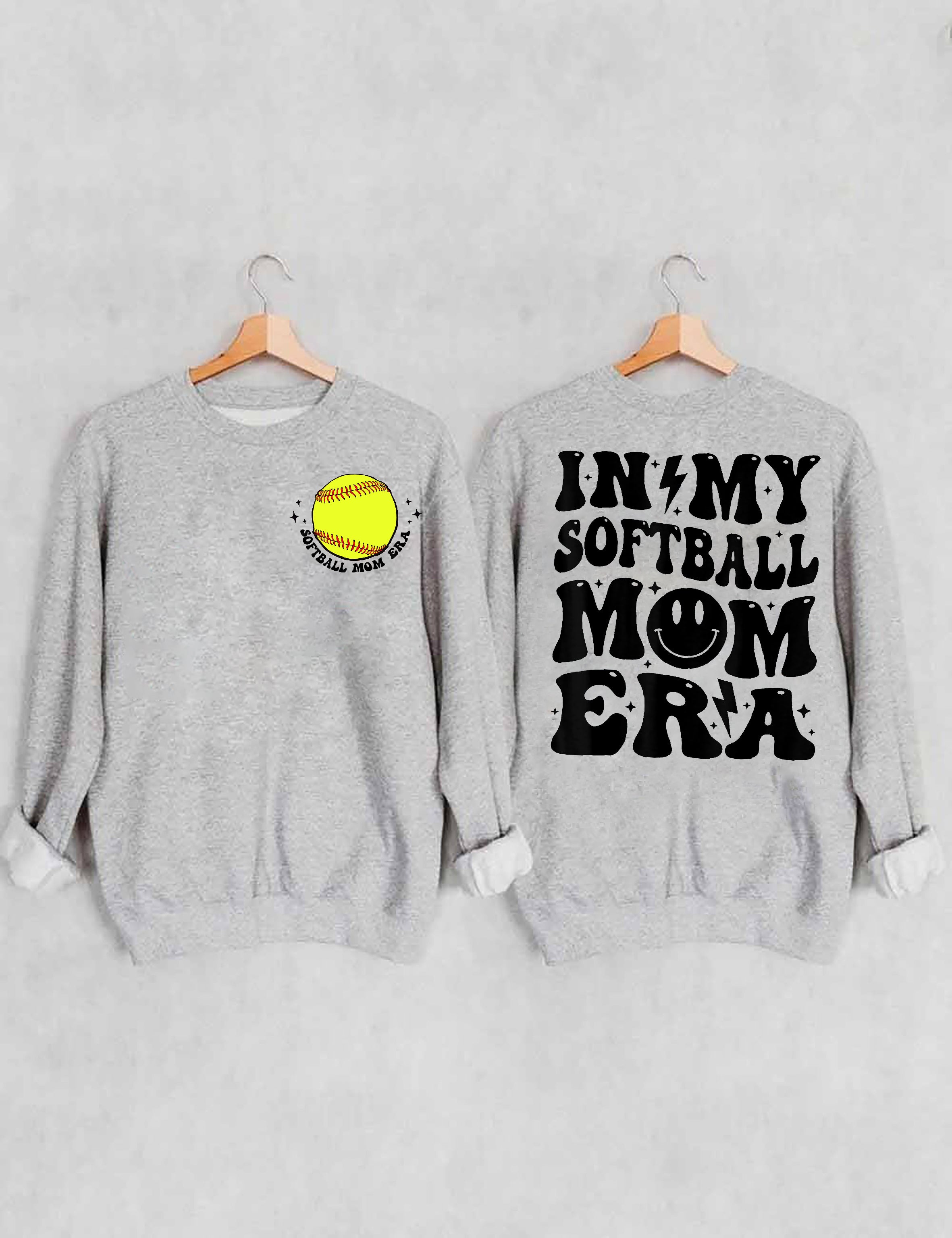 In My Softball Mom Era Sweatshirt