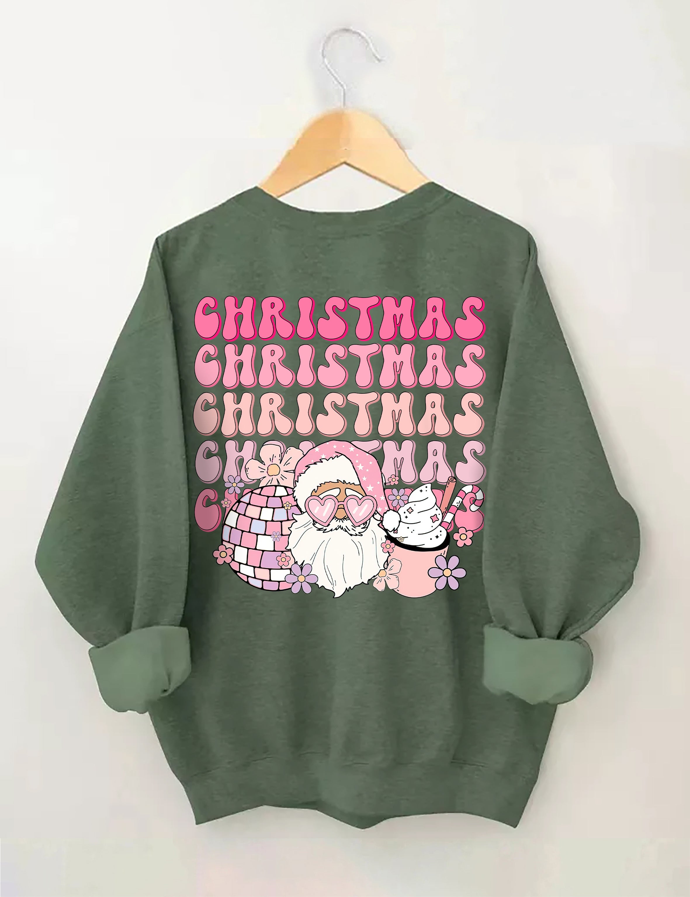 Disco Santa Claus Sweatshirt