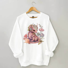 Watercolor Baby Dragons Sweatshirt
